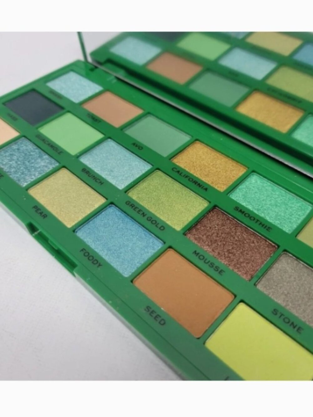 I HEART REVOLUTION 'Tasty Avocado' Eyeshadow Palette - 18 shades - NEVER USED